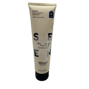 SEEN Blow-Out Creme Dermatologist-Developed Sensitive Skin Fragrance-Free 5 Oz